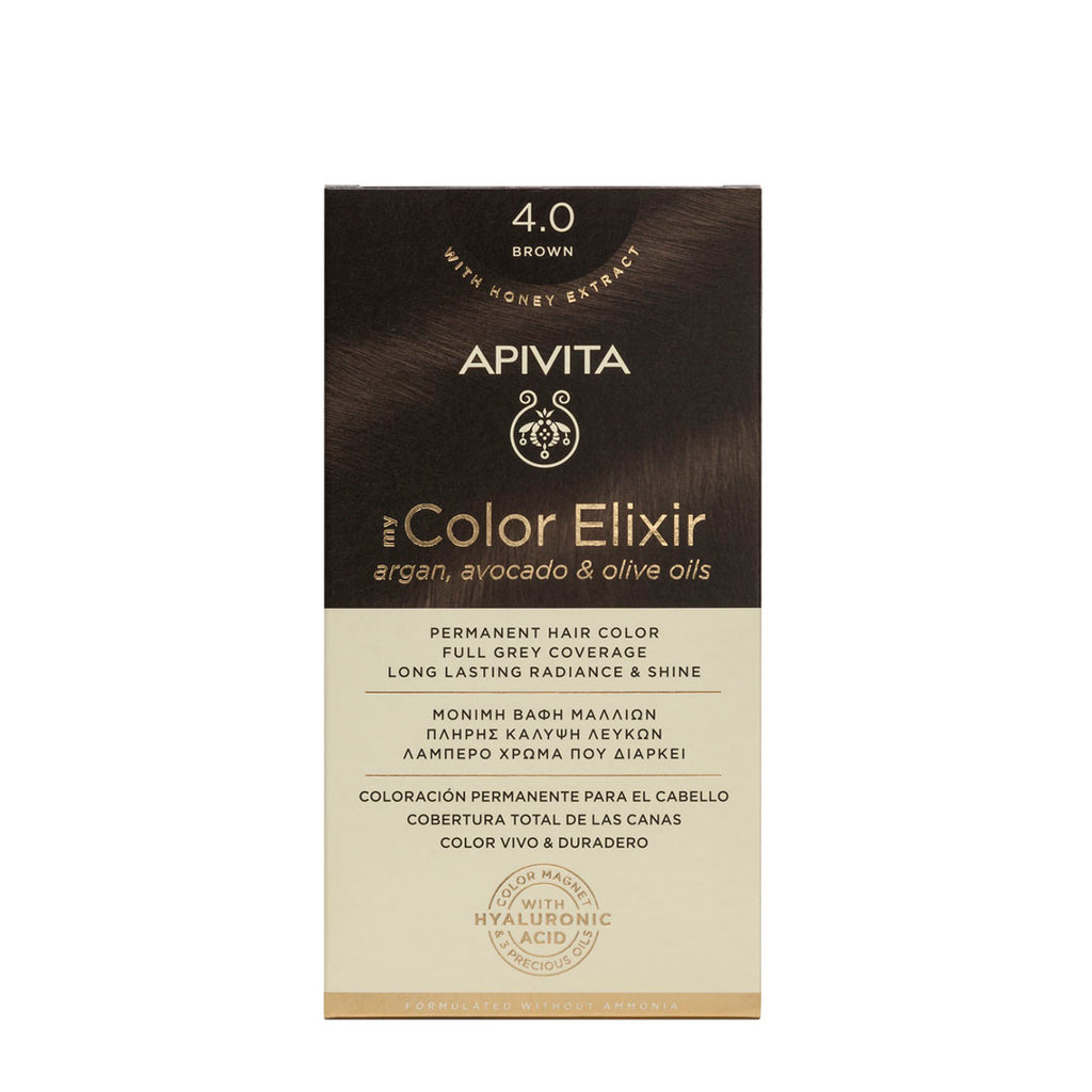 Apivita My color elixir boja za kosu N4.0