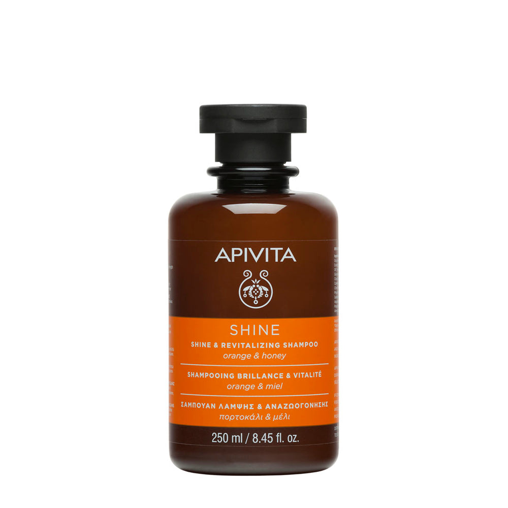 Apivita šampon za sjaj i revitalizaciju s narančom i medom 250 ml