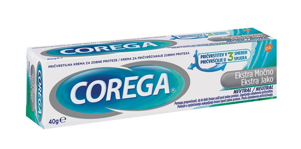 Corega Extra strong Neutral, 40g