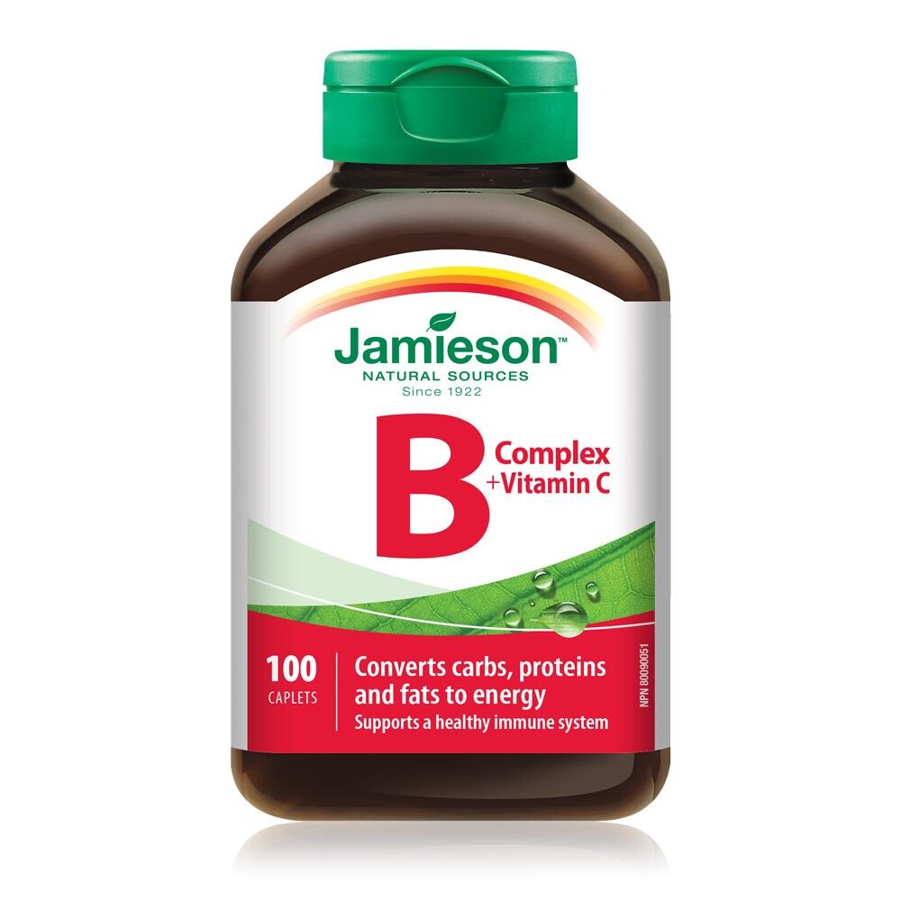 Jamieson B Complex + C Vitamin 100 tableta