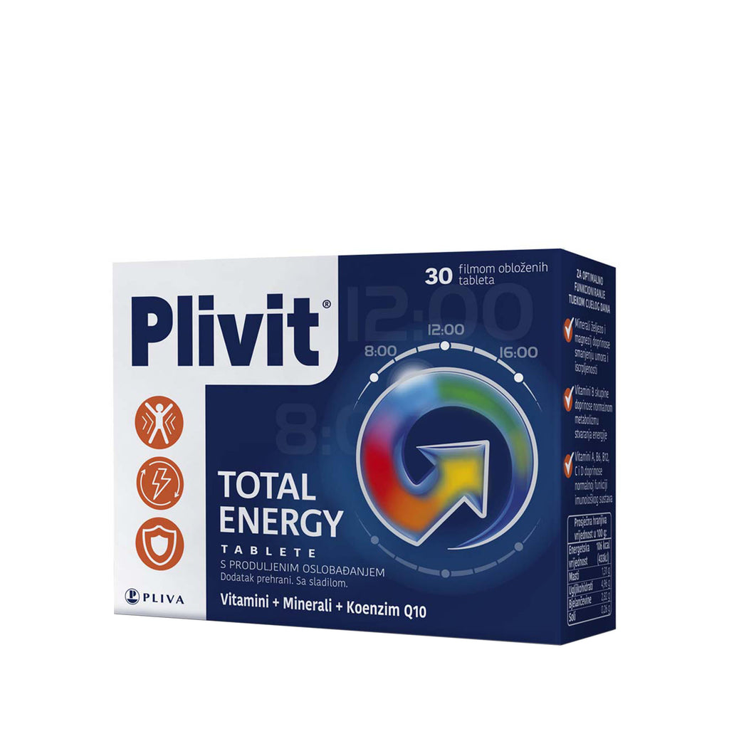 Plivit Total Energy tablete 30 kom