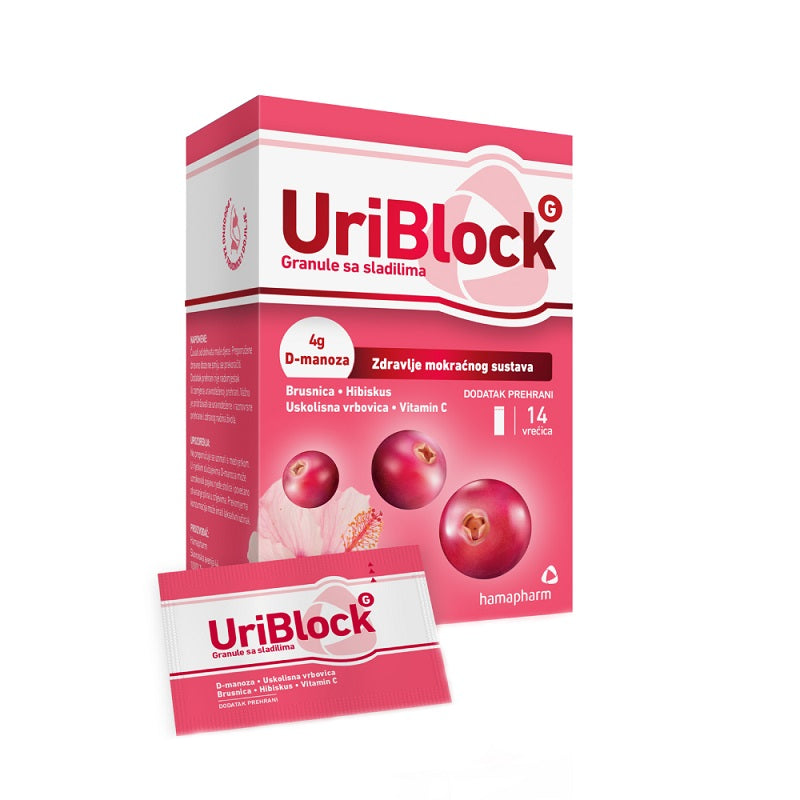 Hamapharm UriBlock G granule 14 vrećica