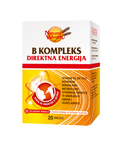 Natural Wealth B-kompleks direkt - 20 vrećica