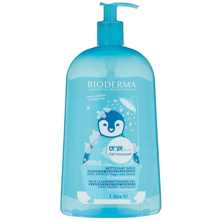 BIODERMA ABCDerm pjenušavi gel 1000 ml