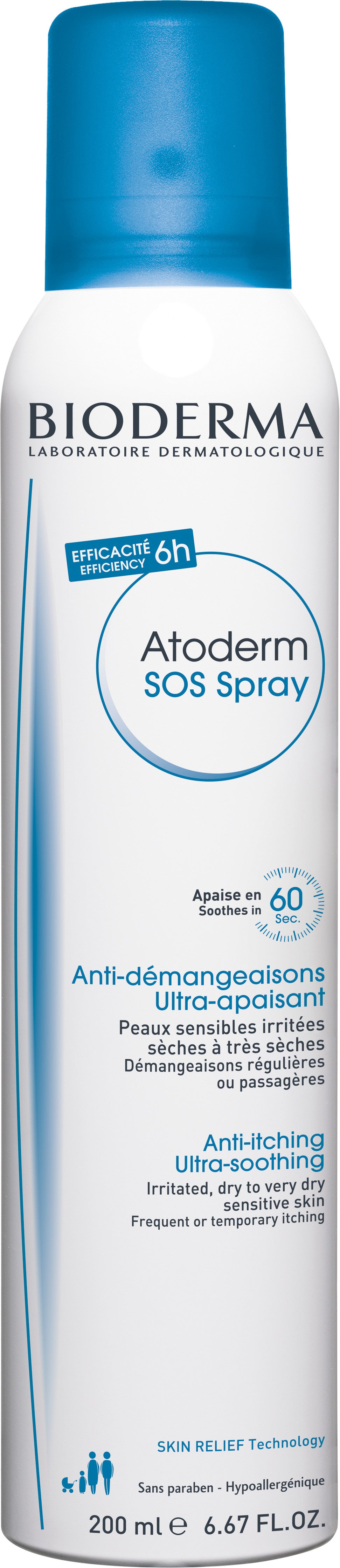 BIODERMA Atoderm SOS Spray 200 ml