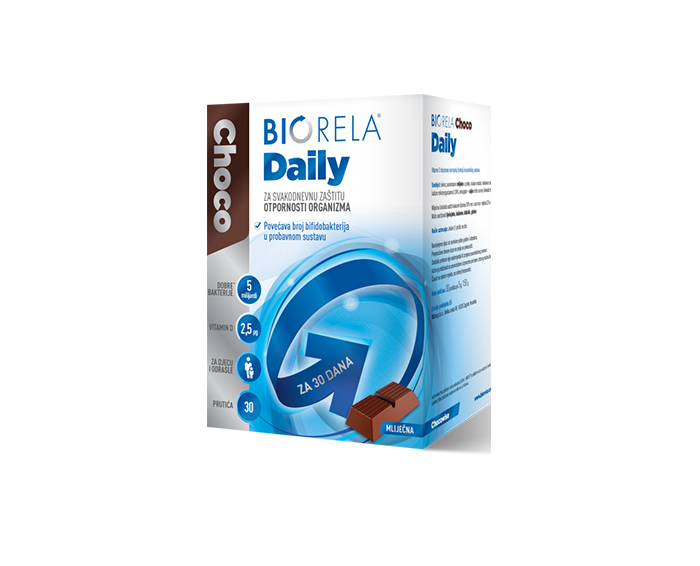 Biorela® Choco Daily 30 prutića