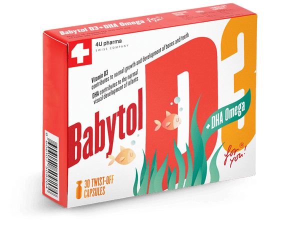 Babytol D3+DHA Omega twist-off kapsule 30 komada