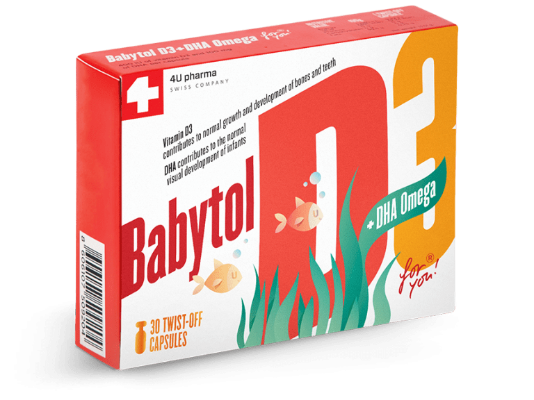 Babytol D3+DHA Omega twist-off kapsule 30 komada
