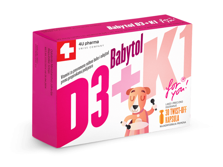 Babytol D3+K1 twist-off kapsule 30 komada