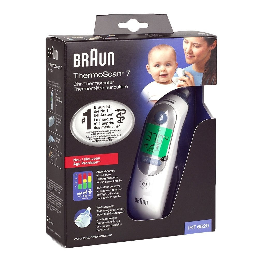 Braun toplomjer ThermoScan 7 IRT 6520