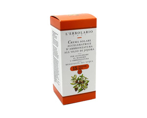 L'erbolario Sun krema za ubrzano tamnjenje SPF 15+, 125 ml