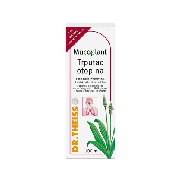 Dr. Theiss Mucoplant Trputac otopina s ehinaceom i vitaminom C, 100 ml