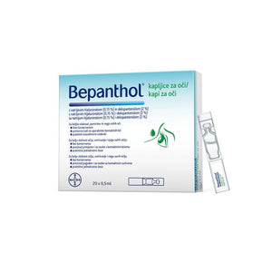 Bepanthol kapi za oči 20 x 0,5 ml