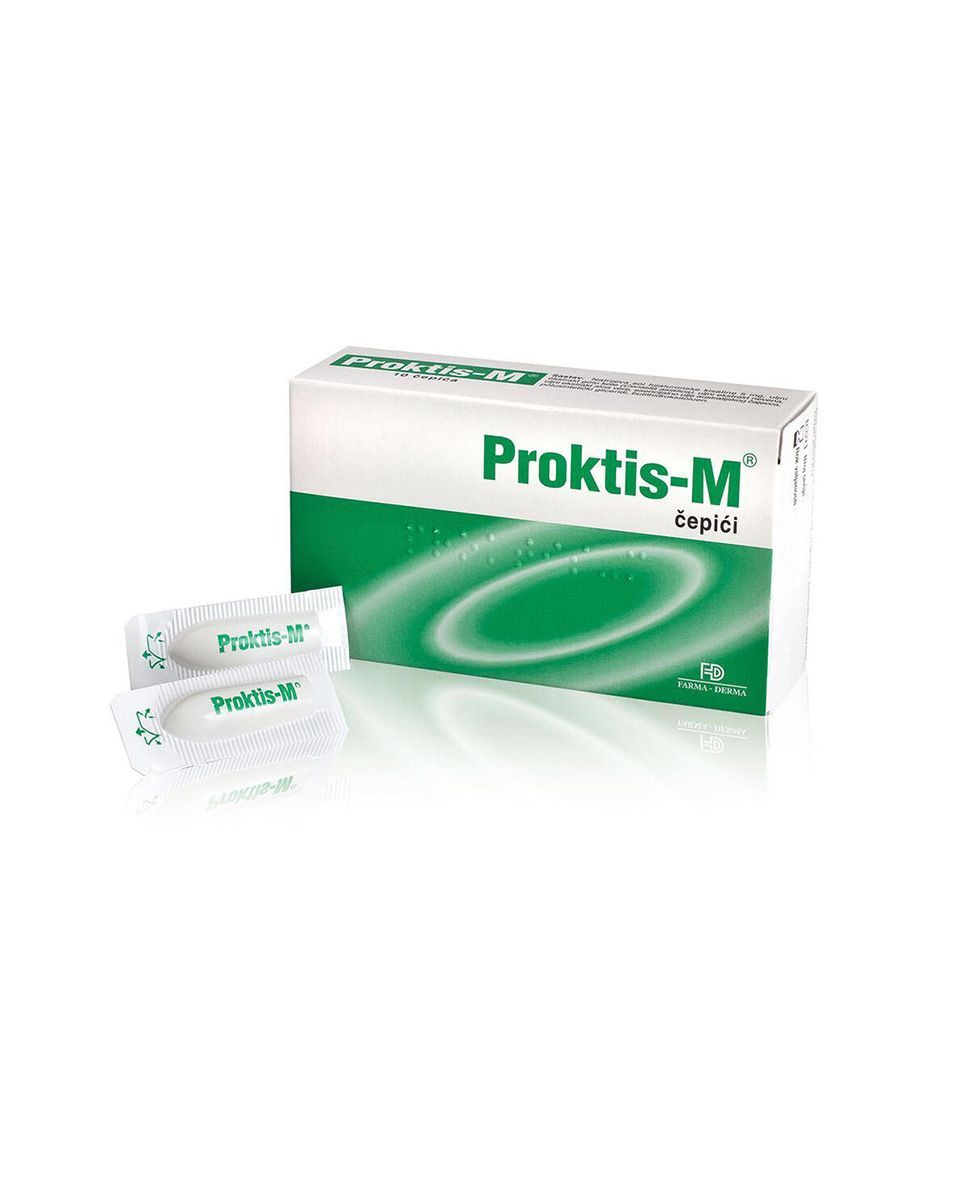 Proktis M čepići 10x2g
