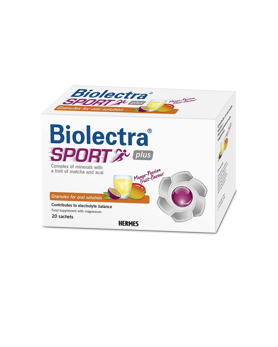 Biolectra Sport Plus šumeće granule 20 vrećica