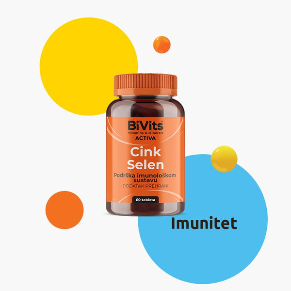 BiVits Cink i Selen 60 tableta