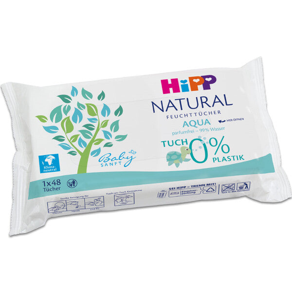 Hipp Babysanft Natural Aqua vlažne maramice 48 kom