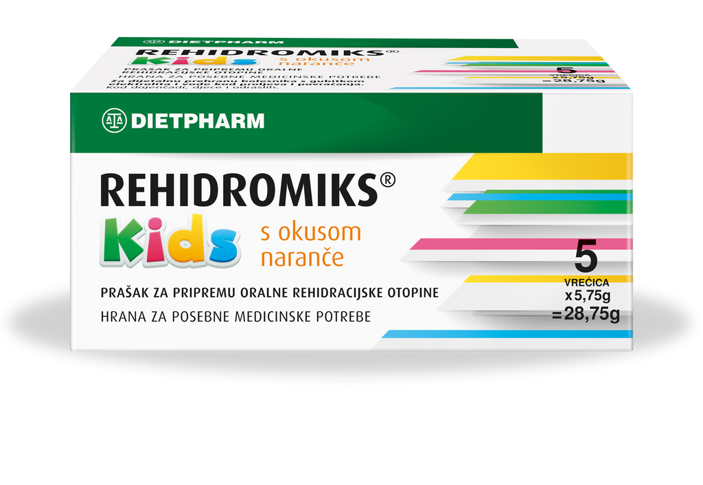 Dietpharm Rehidromiks® Kids prašak s okusom naranče