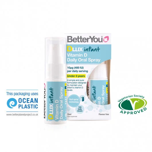 Better You Dlux Infant 400 D3 vitamin spray 15 ml