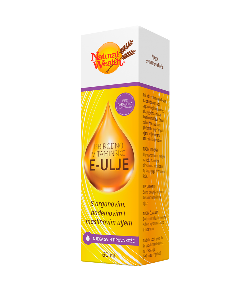 Natural Wealth Prirodno vitaminsko E – ulje 60 ml