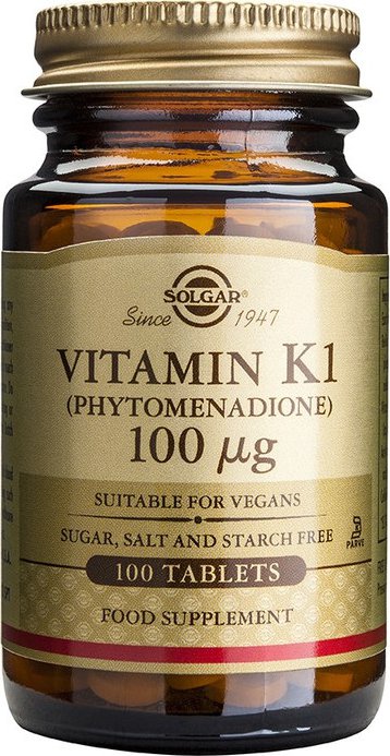 Solgar Vitamin K1 100 tableta