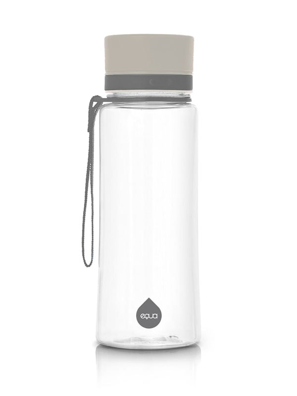 EQUA Plain Grey plastična boca 600 ml