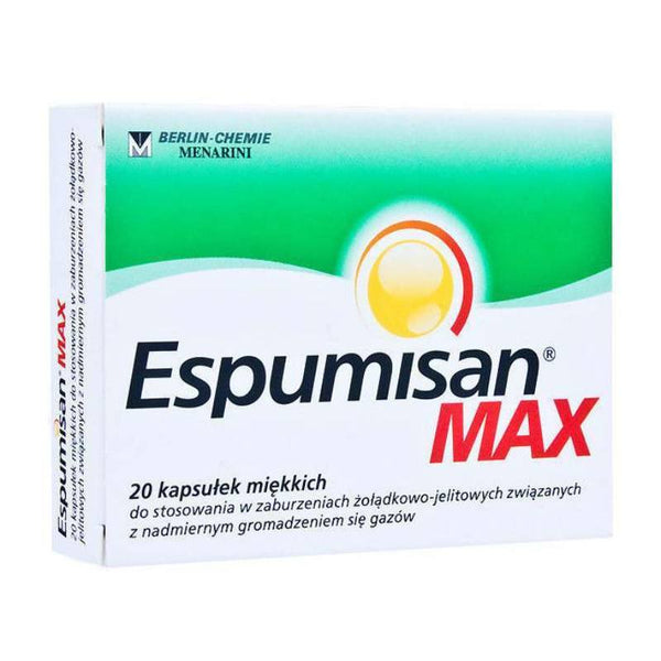 Espumisan Max kapsule, 20 komada