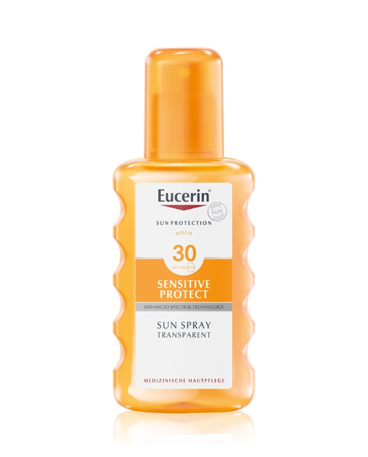Eucerin Sensitive Protect Transparent sprej za zaštitu od sunca SPF 30 200ml