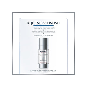 Eucerin Hyaluron-Filler 3X EFFECT noćni piling & serum 2x15 ml
