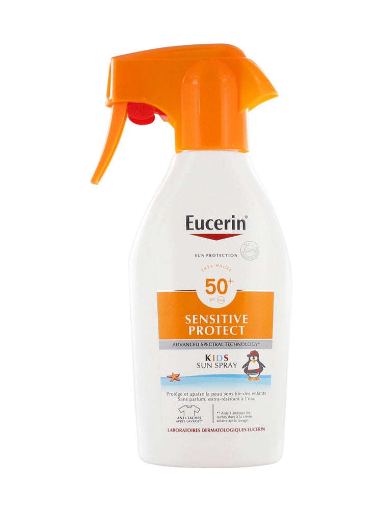 Eucerin Sensitive Protect Kids sprej za zaštitu dječje kože od sunca SPF 50+, 250ml