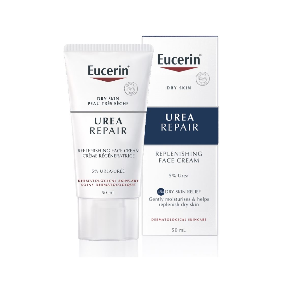 EUCERIN Urea Repair 5% dnevna krema za lice 50 ml