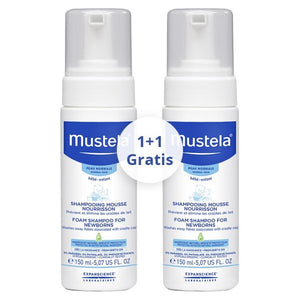 Mustela Pjena za tjemenicu 150 ml 1+1 GRATIS