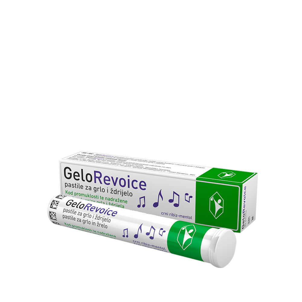 GeloRevoice pastile crni ribiz 20 kom