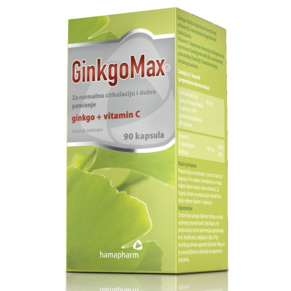 GinkgoMax 90 kapsula