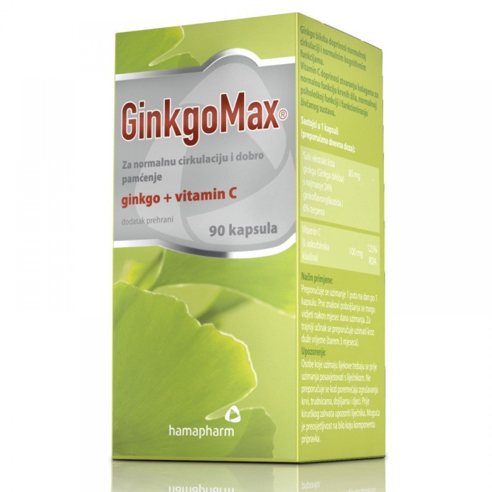 GinkgoMax 90 kapsula