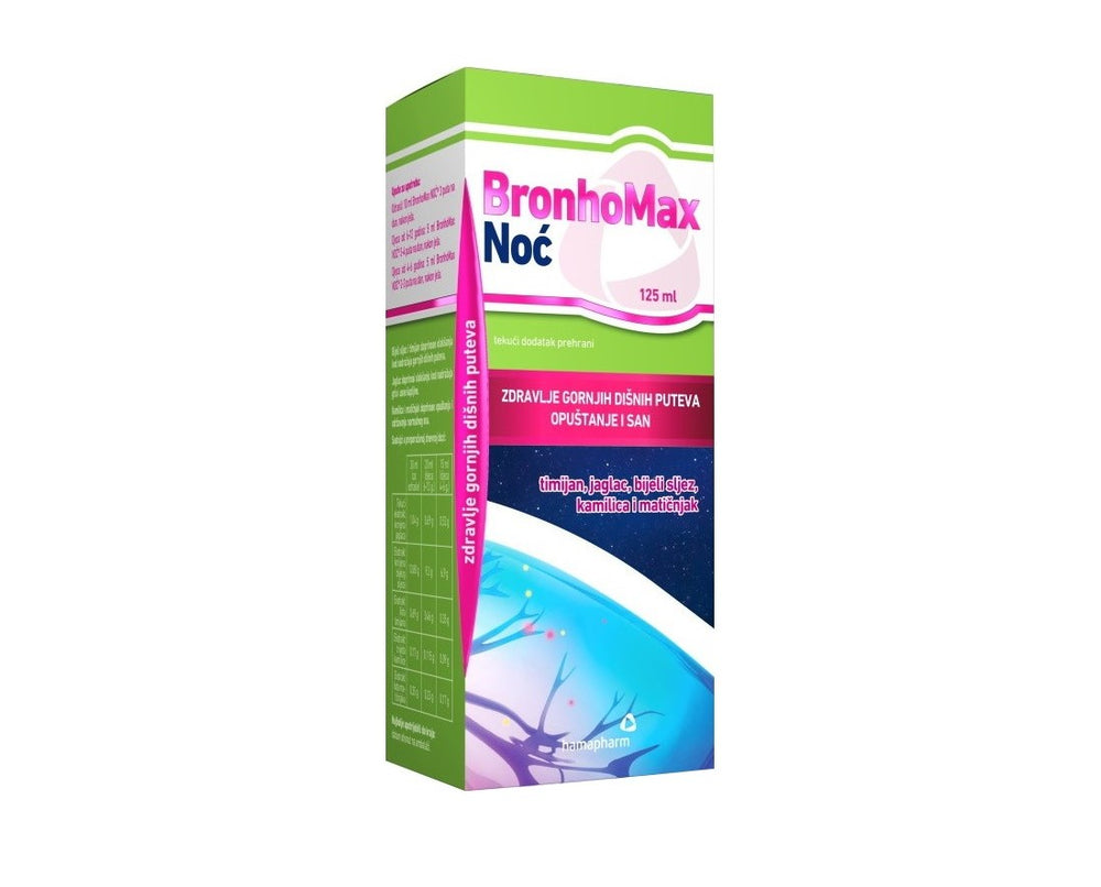 Hamapharm BronhoMax Noć sirup 125 ml