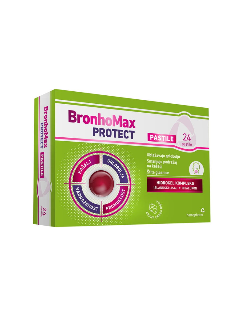 Hamapharm BronhoMax Protect pastile 24 komada