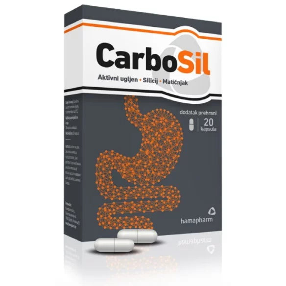 Hamapharm CarboSil 20 kapsula