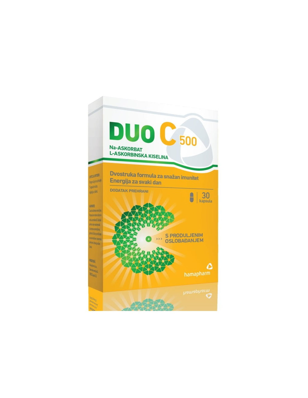 Hamapharm Duo C 500 kapsule, 30 komada