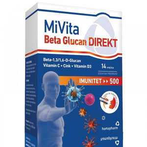 MiVita Beta Glucan Direkt 14 vrećica