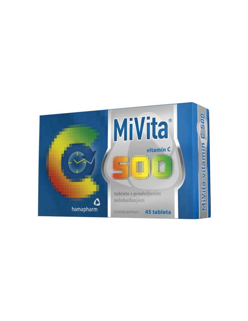 Hamapharm MiVita Vitamin C 500 , 45 tableta