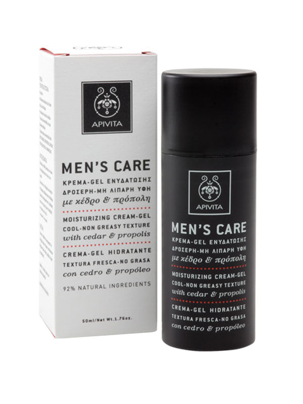 Apivita hidratantna gel-krema za muškarce cedar & propolis 50 ml