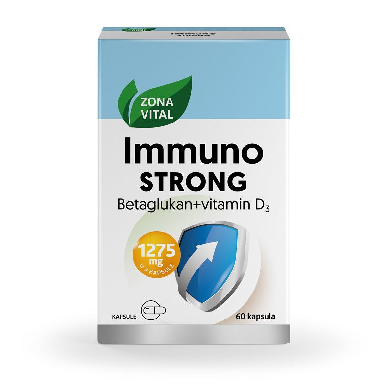 Zona Vital Immunostrong Betaglukan + D3 60 kapsula