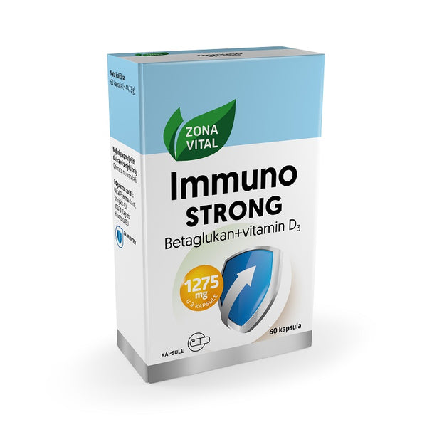 Zona Vital Immunostrong Betaglukan + D3 60 kapsula