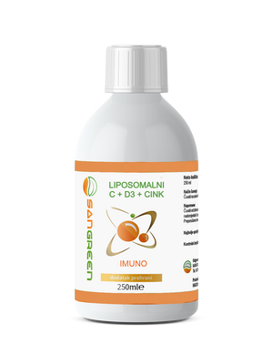 Sangreen Imuno C, D3, Zn 250 ml