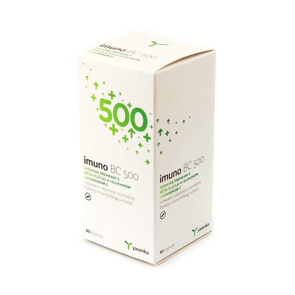 Yasenka IMUNO Beta Glukan 500, 60 kapsula