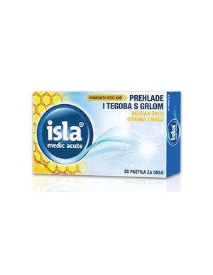Isla Medic Acute Citrus Med pastile 20 kom