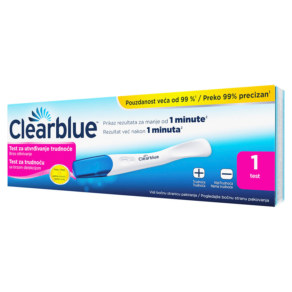 Clearblue test za utvrđivanje trudnoće