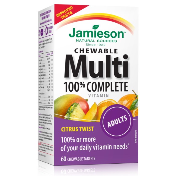 JAMIESON multivitamini i minerali za žvakanje 60 tableta