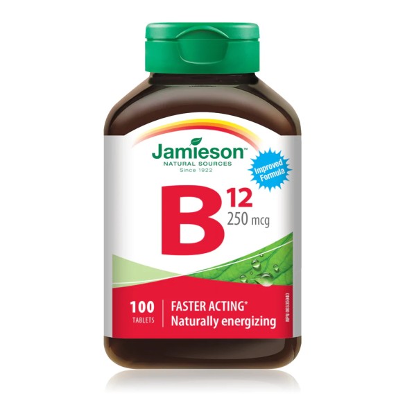 Jamieson Vitamin B12 250 mcg 100 tableta